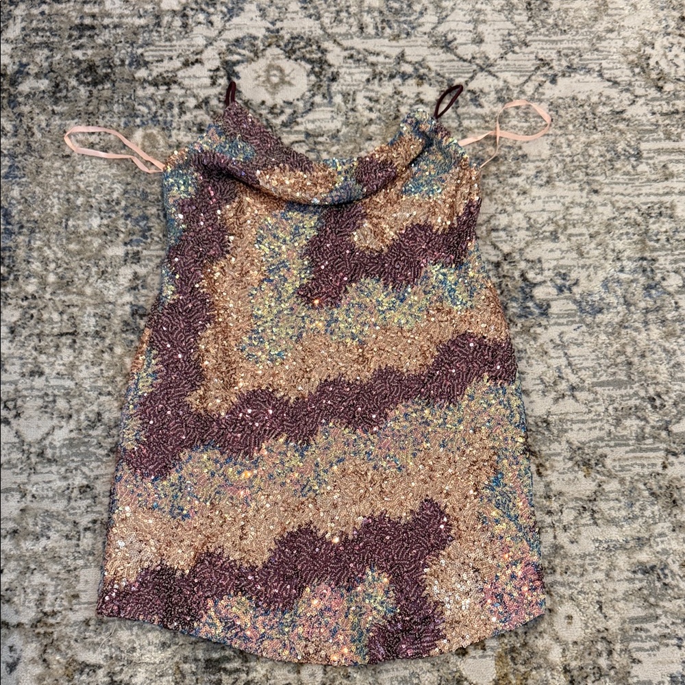 Selfie Leslie Sequin Mini Dress